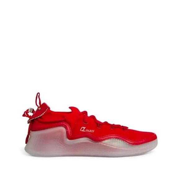 CHRISTIAN LOUBOUTIN Men's Arpoador Low-top Sneakers Red 42.5 - Picture 4 of 12